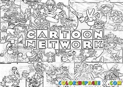 4 Best Images Of Free Printable Coloring Pages Cartoon Network