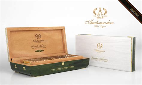 Ambassador Fine Cigars Celebrating 25th Anniversary With Limited Edition Selected Tobacco