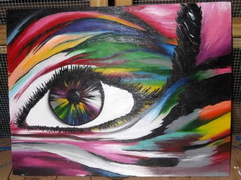 Abstract Eye Painting At Explore Collection Of