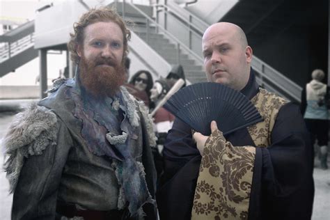 Tormund Giantsbane And Lord Varys Cosplayers Dressed As Tw Flickr