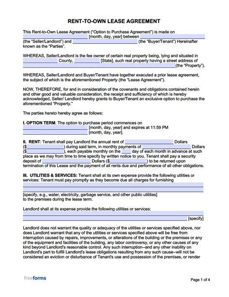 House Lease Purchase Agreement Form Printable Form Templates And Letter