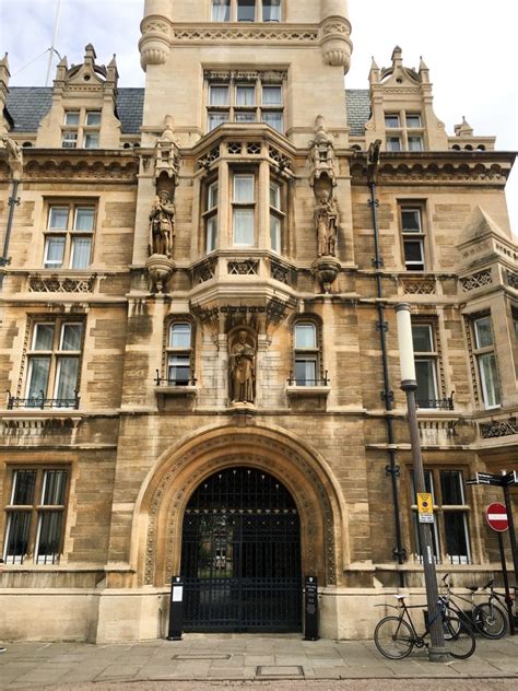Gonville And Caius College At University Of Cambridge England No Man
