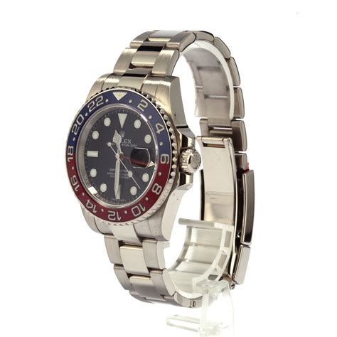 Some of the most active market times will occur when two or more market centers are open at the same time. Rolex GMT- Master II 116719 White Gold Pepsi