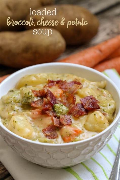 Loaded Broccoli Potato Cheese Soup Recipe Video Lil Luna Recipe