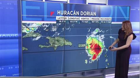 Dorian Se Convierte En Huracán Antes De Afectar A Puerto Rico Univision Puerto Rico Wlii
