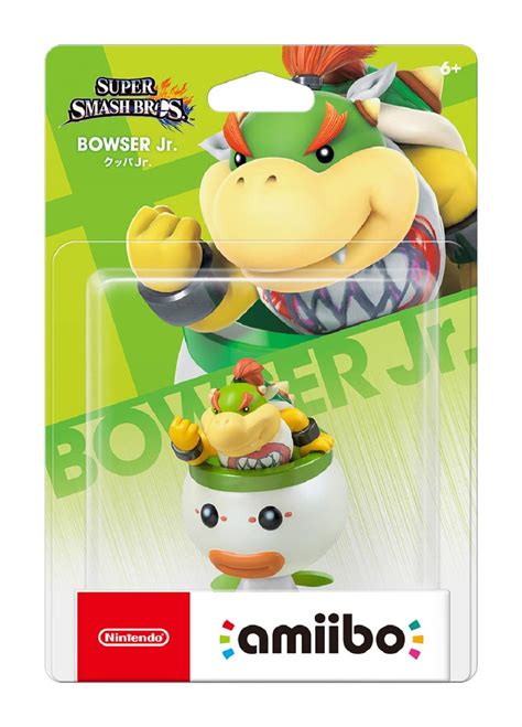 New Nintendo Amiibo Bowser Koopa Jr Super Smash Bros 3ds Wii U Accessories 4902370523010 Ebay