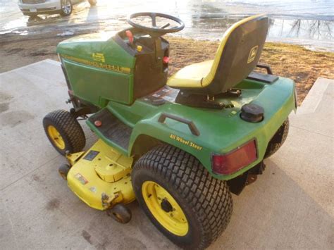 John Deere 425 Lawn Tractor Aws Ncs Interstate Trailer Construction