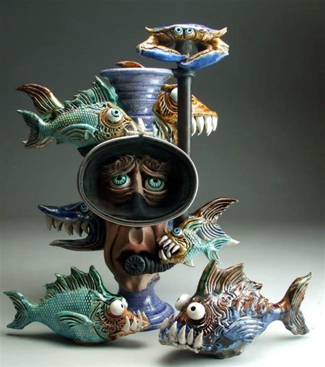 Forbidding Aquatic Ceramic Creations