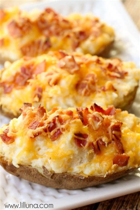 We will never be able to match the genius of the person who invented the twice baked potatoes. loaded baked potato casserole pioneer woman