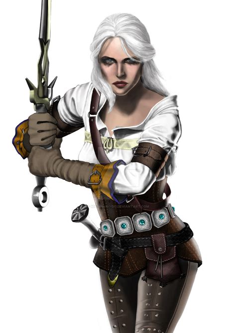 Cirilla The Witcher 3 By My Sin Is You On Deviantart