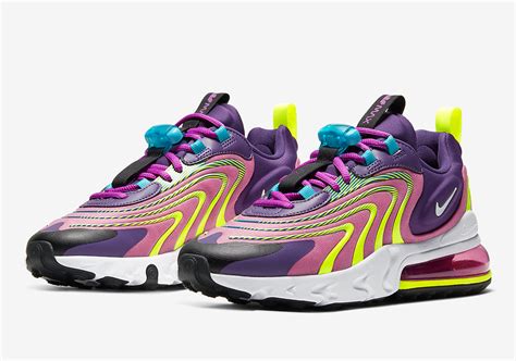 Made for dynamic performance and active lifestyles. Release Date: Nike WMNS Air Max 270 React ENG Eggplant ...