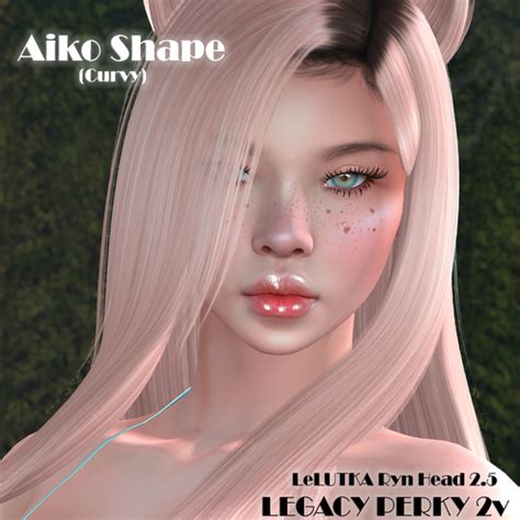 Second Life Marketplace Bs Aiko Shape For Ryn Head And Legacy