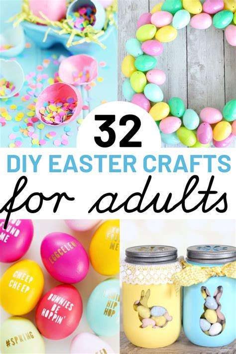 32 Easter Crafts For Adults And Seniors To Bring Easter Cheer To Your