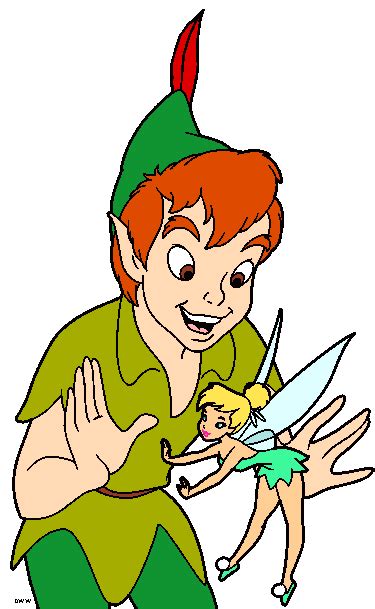Tinkerbell Peter Pan Clip Art Wikiclipart