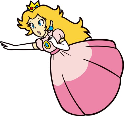 Filesmb Peach Calling For Help Recolorpng Super Mario Wiki The