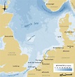 North Sea On World Map