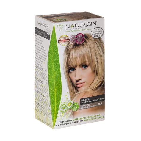 Naturigin Permanent Hair Colour Very Light Natural Blonde 90 The Beauty Lounge Dyed Natural