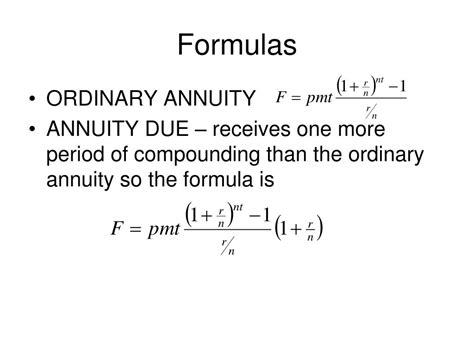 Ppt Annuities Powerpoint Presentation Free Download Id872702