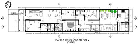 Planta Arquitectónica 2do Piso Diseño 2nd Floor Architectural