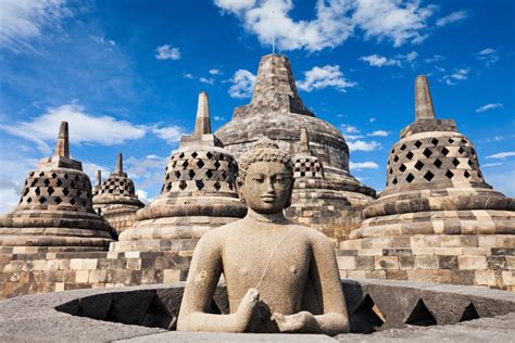 Borobudur Tempel Stockbild Bild Von Kultur Denkmal 60504957