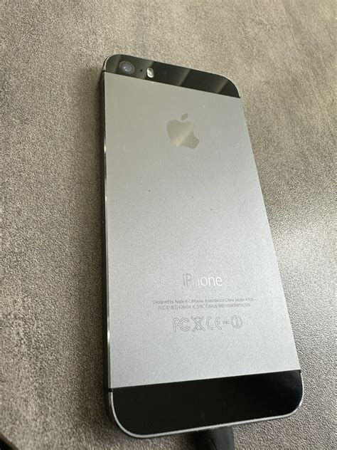 Apple Iphone 5s 16gb Model A1533 Space Gray Ebay