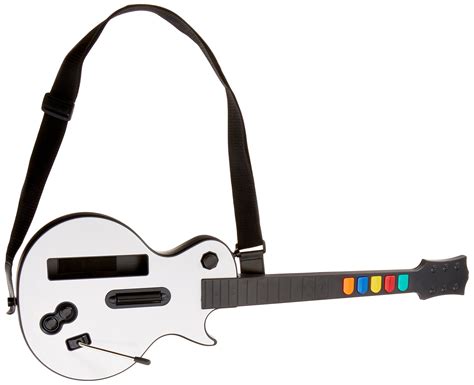 Guitar Hero Gibson Les Paul White Nintendo Wii Wireless Controller With