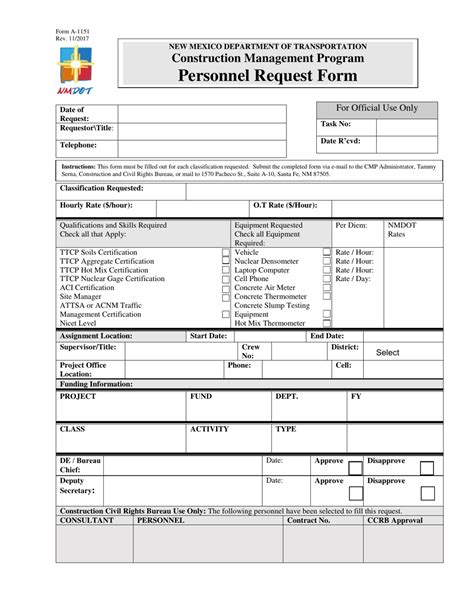 Form A 1151 Fill Out Sign Online And Download Fillable Pdf New