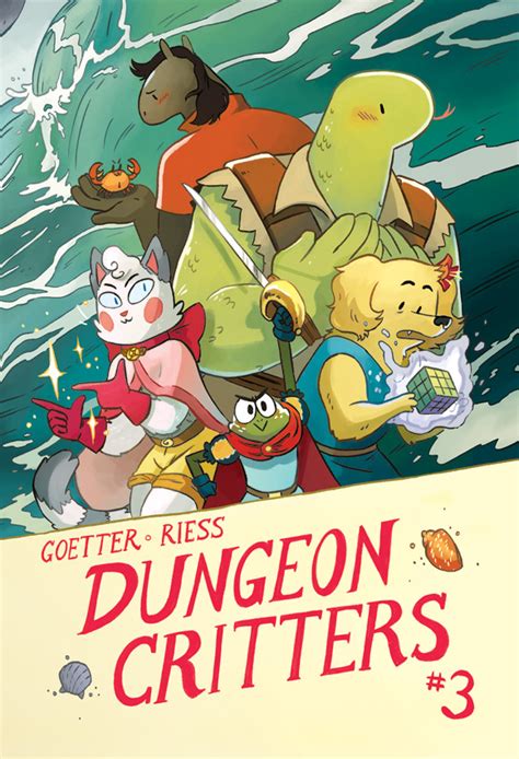 Sara Goetters Art Blog • Dungeon Critters 3 Heres The First 9 Pages