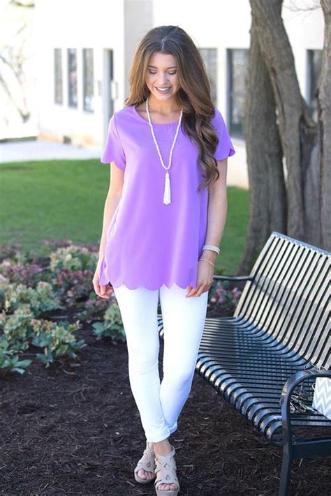 Purple Top Outfit Ideas Dresses Images 2022