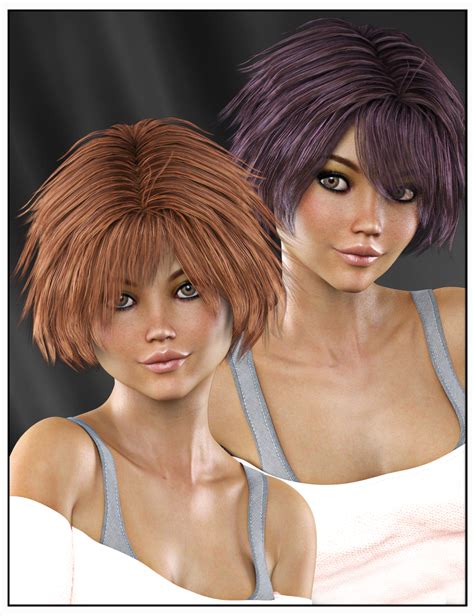 Anny Hair For Genesis 3 Females Genesis 2 Females And Victoria 4