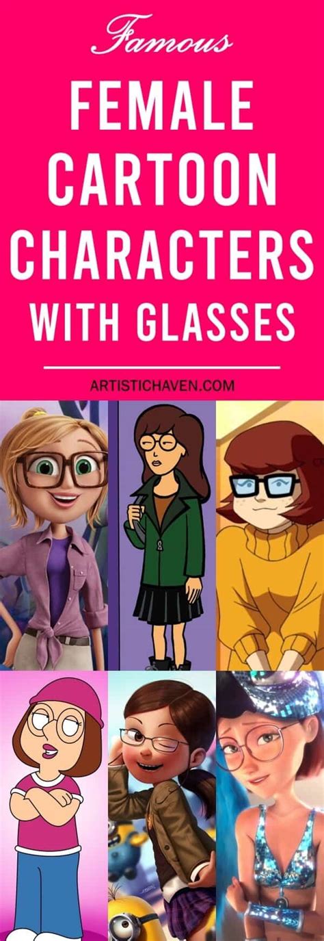 Cartoon Characters With Blonde Hair And Glasses ~ Cartoon Female