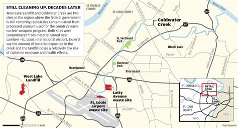Misplaced Fears Radiation Risks From West Lake Coldwater Creek Low