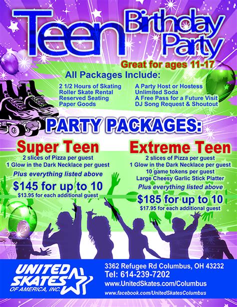 No post on teenage birthday party ideas would be complete without mentioning night games! Teen Parties Columbus | Teen Birthday Parties Colmbus ...
