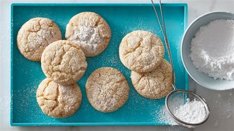 Vanilla Bean Sugar Cookie Crinkles Recipe