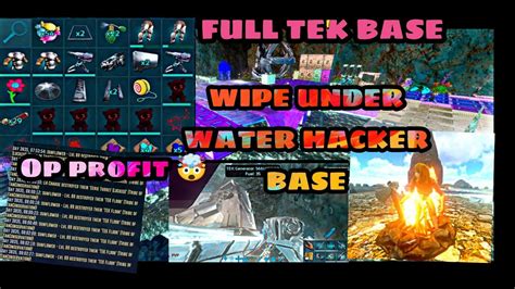 ARK MOBILE PVXC WIPE UNDER WATER HACKER BASE FULL TEK BASE OP