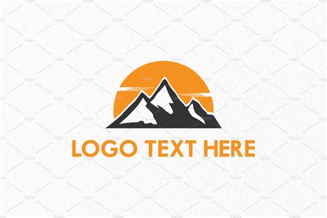 Mountain Logo Design Brand Vector Creative