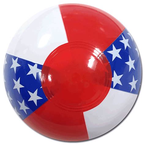 Largest Selection Of Beach Balls 6 Inch Patriotic Stars Beach Balls