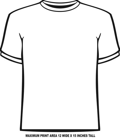 Blank Tshirt Template Pdf Dreamworks With Blank Tshirt Template Pdf