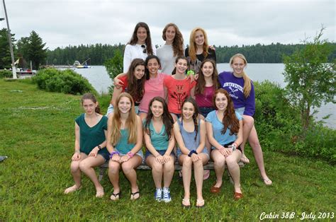 Senior Girl Cabin Photos July 2013 Camp Arowhon