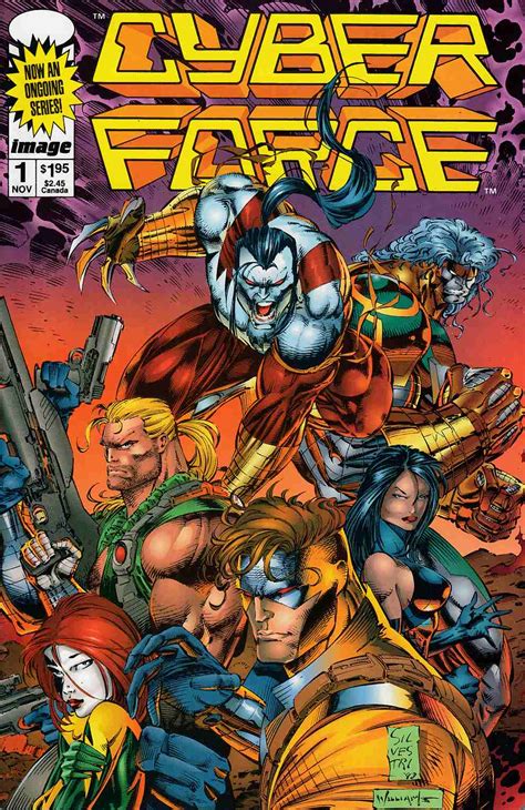 Back Issues Image Back Issues Cyberforce 1993 Image