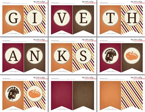 30 Free Thanksgiving Printables Free Thanksgiving Printables
