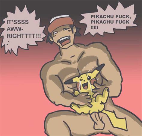 Rule 34 Human Male Male Only Meme Multiple Males Pikachu Pokemon Pokemon Special Pokephilia