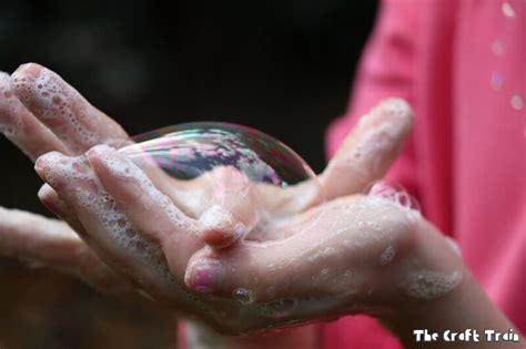 Amazing Hand Bubbles The Craft Train