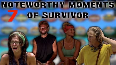 Noteworthy Survivor Moments Part 7 Youtube