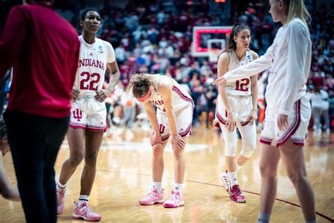 Grace Bergers Career Indiana Womens Basketballs Season Ended By