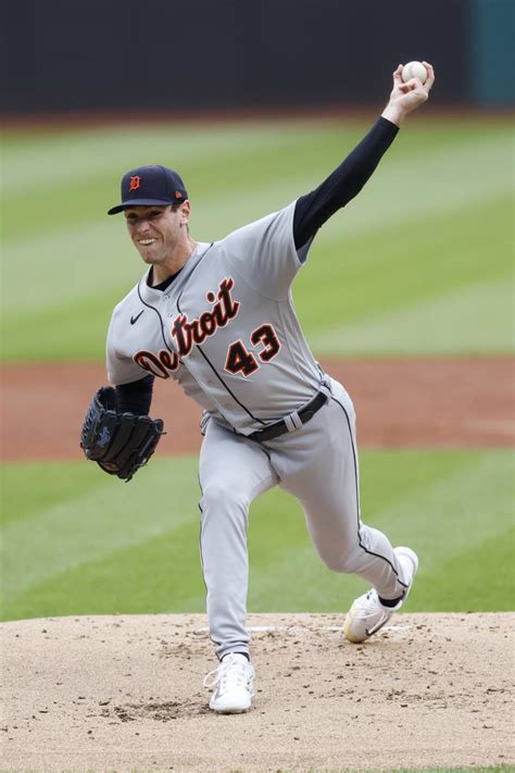 Joey Wentz Takes Down Guardians In 6 2 Win As Detroit Tigers Near 500