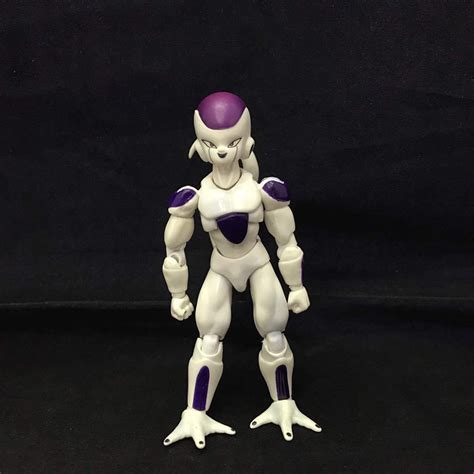 In a throwback to the legendary dragon ball z series, banpresto brings a special figure of the dragon ball universe's most influential villain, frieza in his 'final form.' this figure perfectly captures this destroyer of planets in a motion straight out of the manga panels. Dragon Ball Z Variant Frieza Action Figure 1/10 scale painted figure Variable Final Form Frieza ...