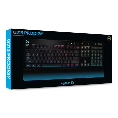 Logitech G213 Gaming Keyboard With Dedicated Media Controls Computer