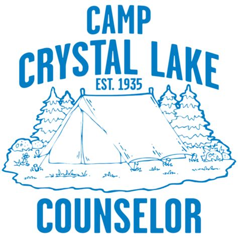 Camp Crystal Lake Counselor Friday The 13th Jason Voorhees Svg Clip