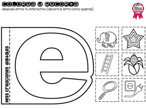 Colorea Y Recorta Fabuloso Material Sobre Las Vocales Material